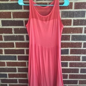 Coral dress sized in juniors